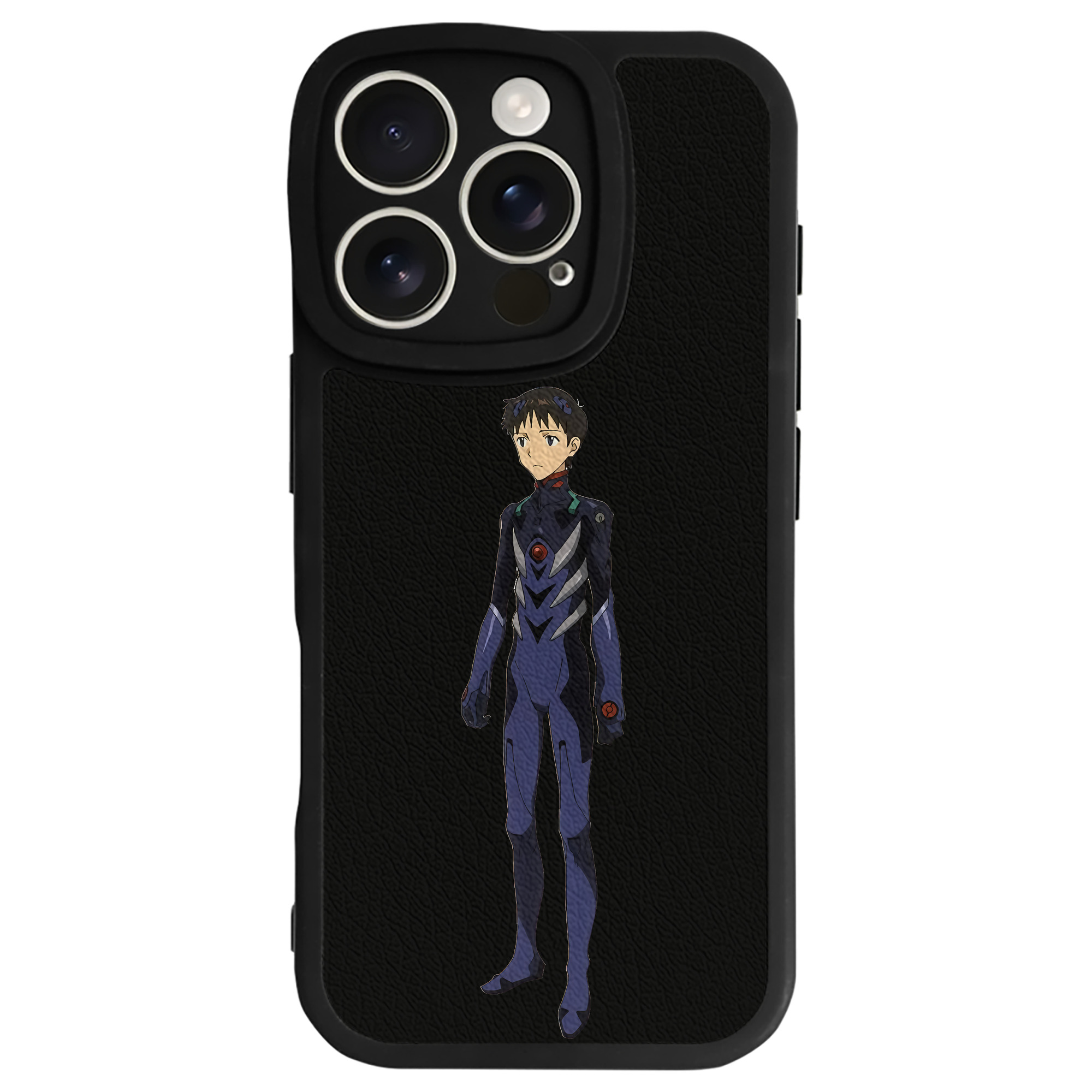 （画像用） EVA 新世紀エヴァンゲリオン 【iPhone 16シリーズ対応】シリコンスマホケース（レザー調） 材質：シリコン
